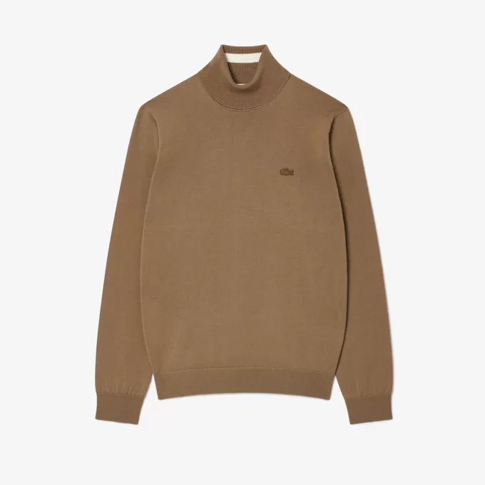 Merino Wool Roll Neck Sweater