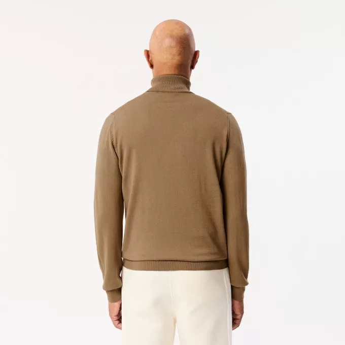 Merino Wool Roll Neck Sweater
