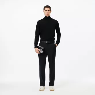 Merino Wool Roll Neck Sweater