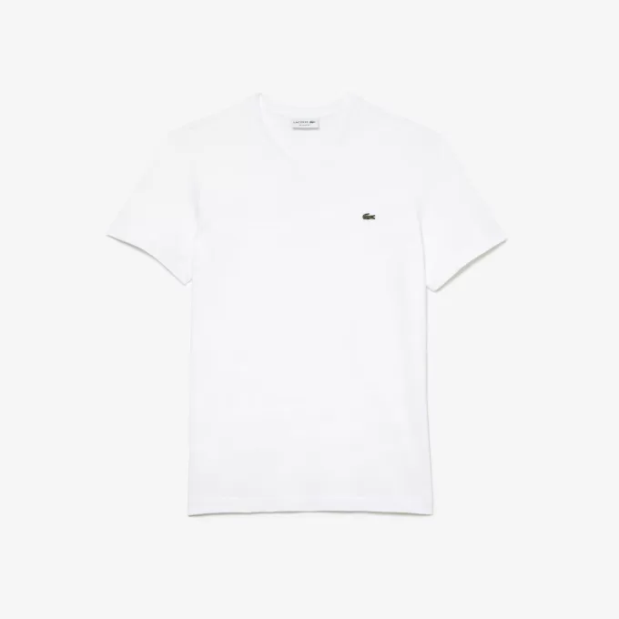 Monochrome Cotton V Neck T-Shirt