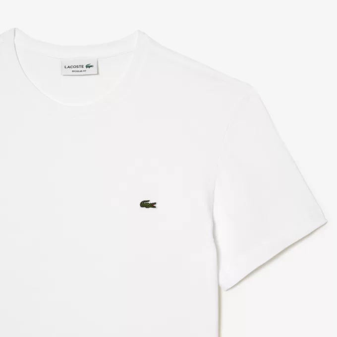 Monochrome Cotton V Neck T-Shirt