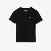 Monochrome Cotton V Neck T-Shirt