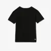 Monochrome Cotton V Neck T-Shirt