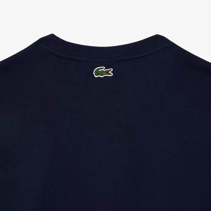 Monogram Print Regular Fit Cotton T-shirt