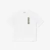 Oversize Iconic Croc Print Cotton T-shirt