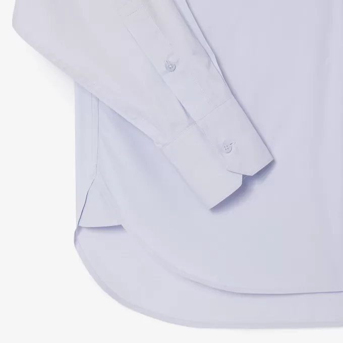 Oversized Fit Cotton Poplin Shirt