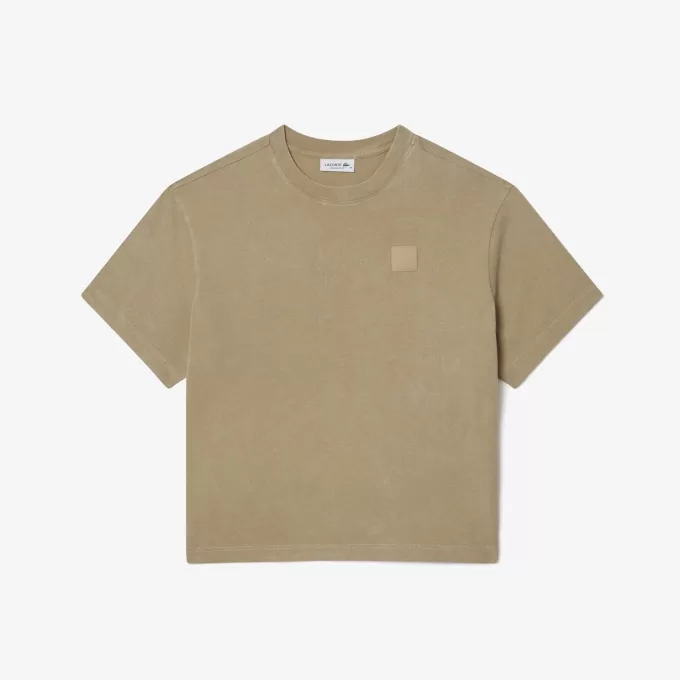 Oversized Washed Effect Cotton T-shirt