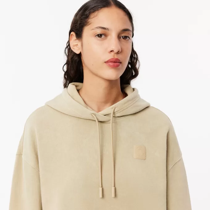 Oversized Washed Effect Hoodie