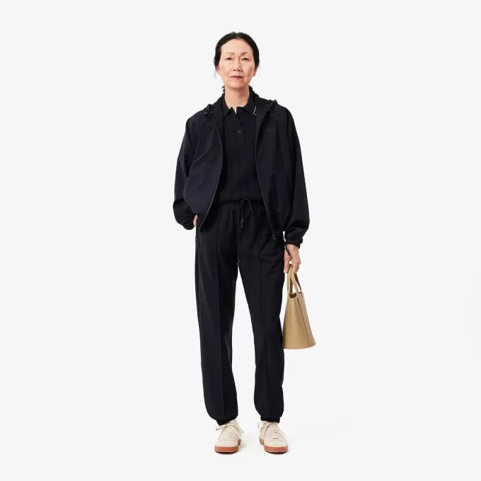 Oversized Wool Blend Track Pants