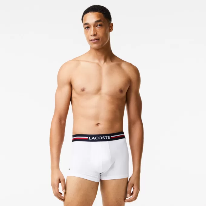 Pack Of 3 Iconic Trunks With Three-Tone Waistband