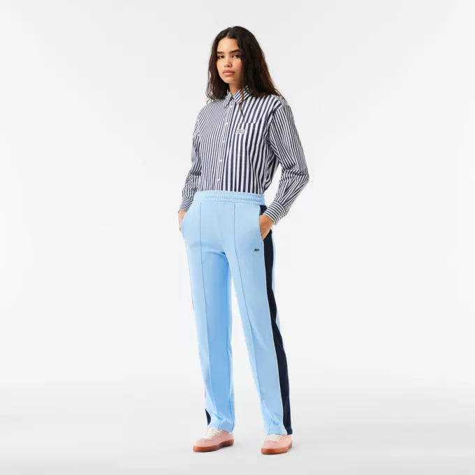Paris Colourblock Interlock Cotton Track Pants