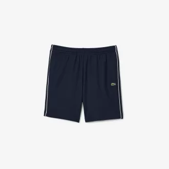 Paris Interlock Piqué Contrast Trim Shorts