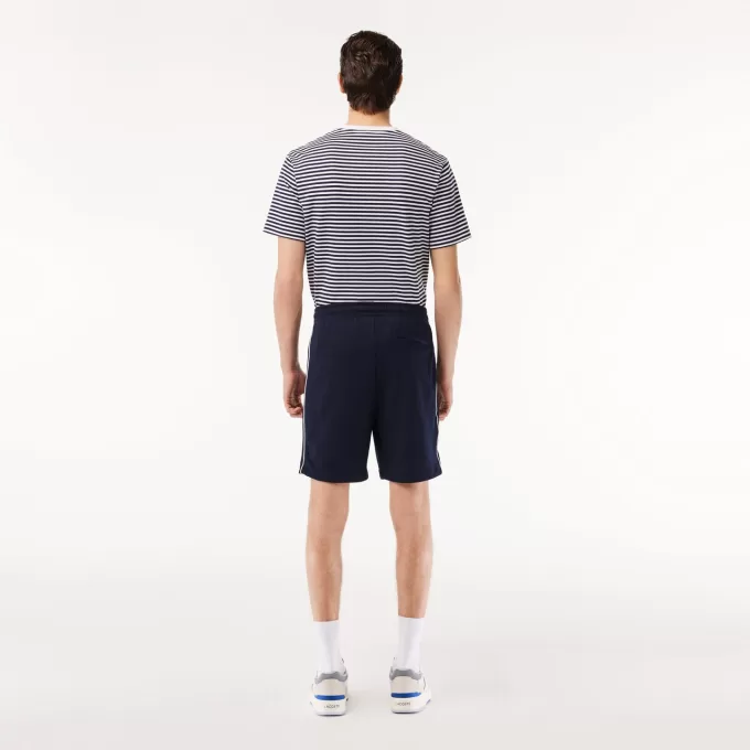 Paris Interlock Piqué Contrast Trim Shorts