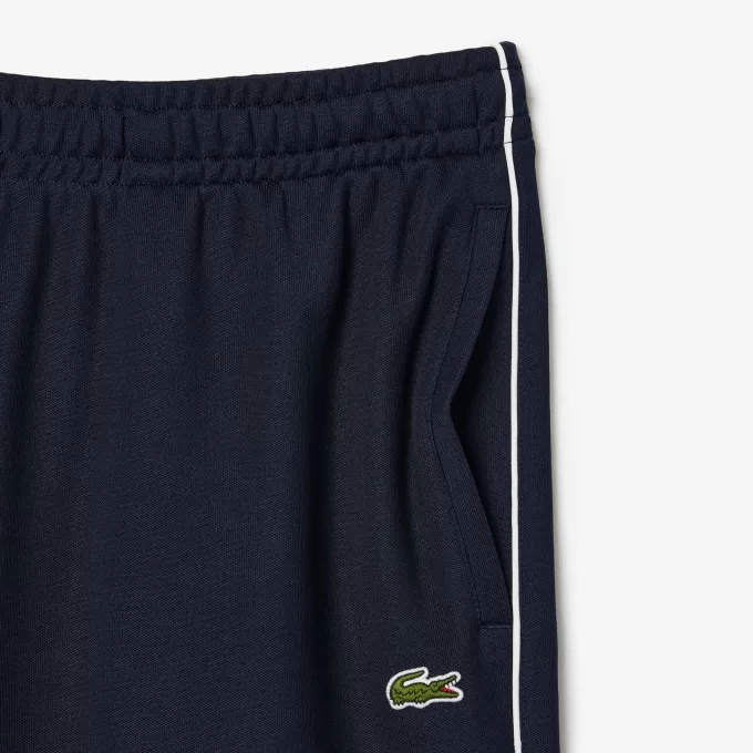 Paris Interlock Piqué Contrast Trim Shorts