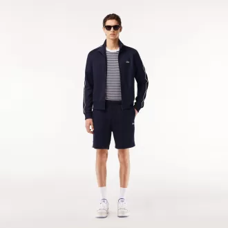 Paris Interlock Piqué Contrast Trim Shorts