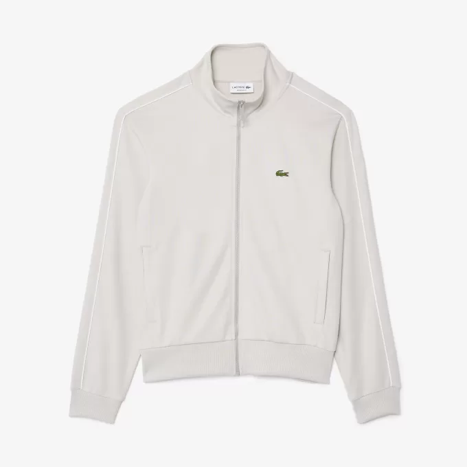 Paris Piqué Zip Front Track Jacket