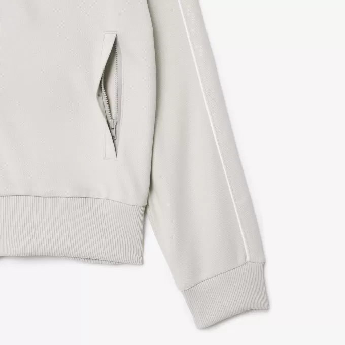 Paris Piqué Zip Front Track Jacket