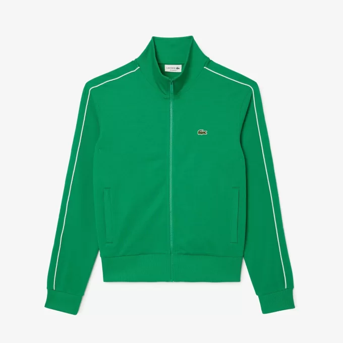 Paris Piqué Zip Front Track Jacket