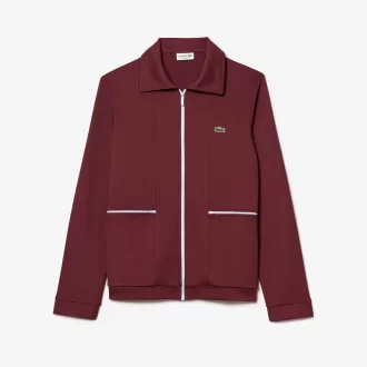 Paris Zip-Up Interlock Sweatshirt