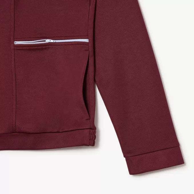 Paris Zip-Up Interlock Sweatshirt