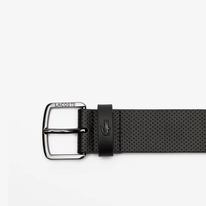 Perforated Leather Belt