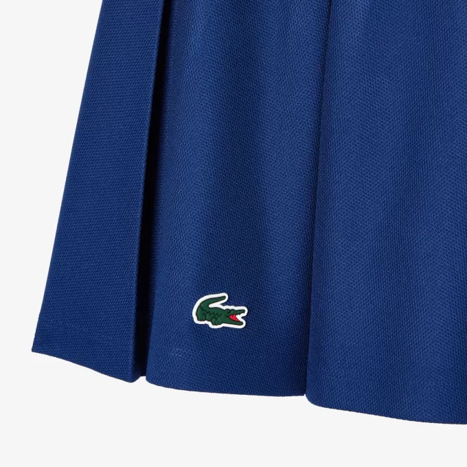 Piqué Sport Skirt with Integrated Shorts