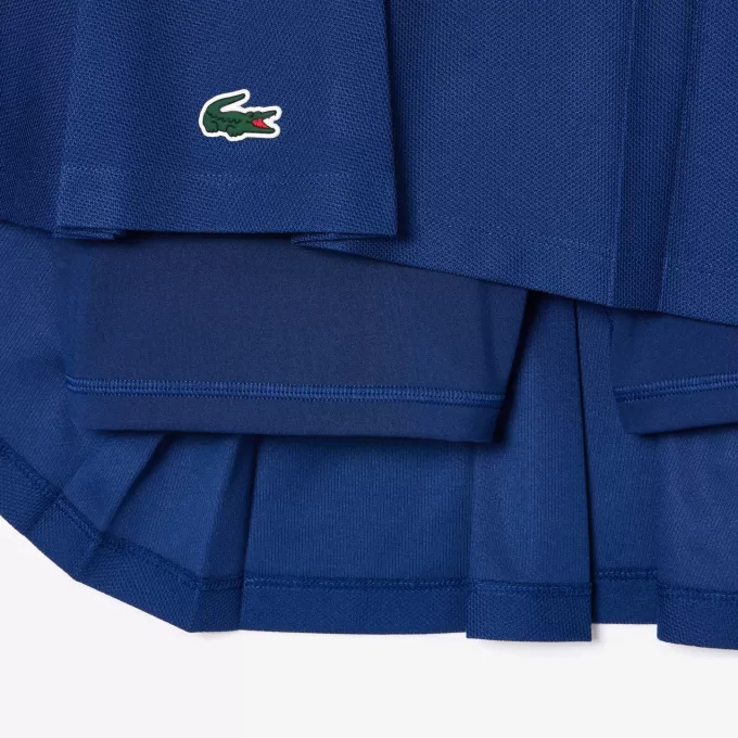 Piqué Sport Skirt with Integrated Shorts