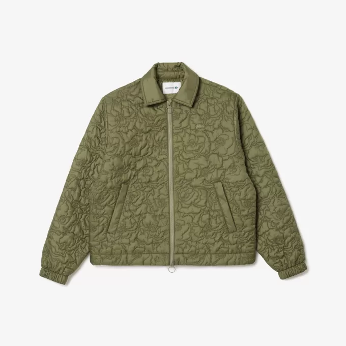 Quilted Floral Jacket