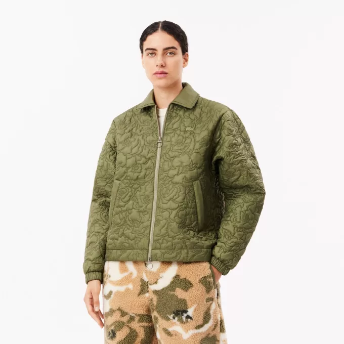 Quilted Floral Jacket