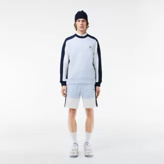 Regular Fit Brushed Fleece Colourblock Jogger Shorts