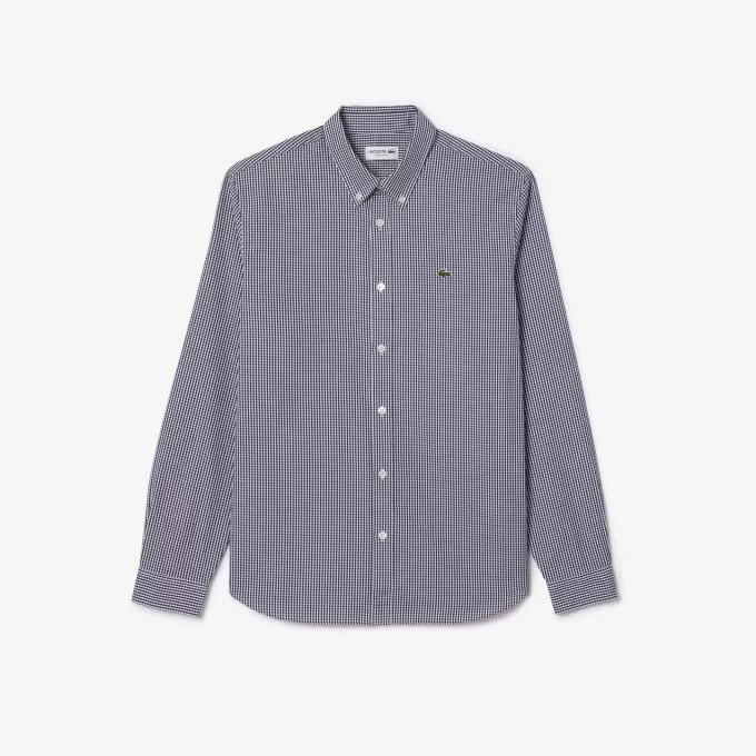 Regular Fit Checked Cotton Shirt