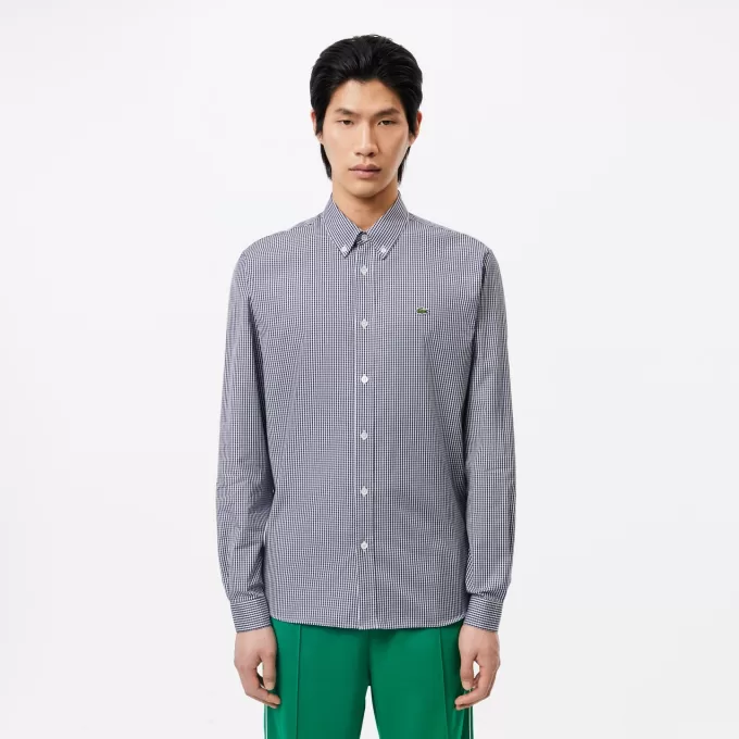 Regular Fit Checked Cotton Shirt
