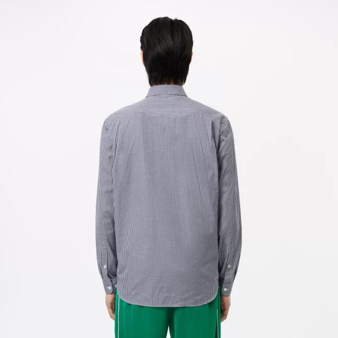 Regular Fit Checked Cotton Shirt