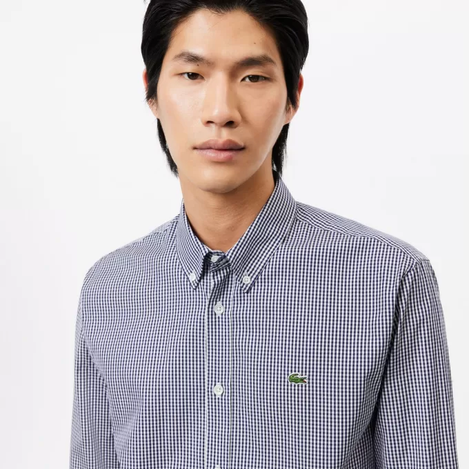 Regular Fit Checked Cotton Shirt