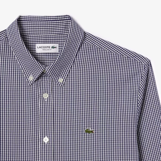 Regular Fit Checked Cotton Shirt