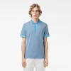 Regular Fit Contrast Caviar Texturized Piqué Polo Shirt