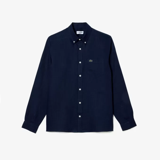 Regular Fit Linen Shirt