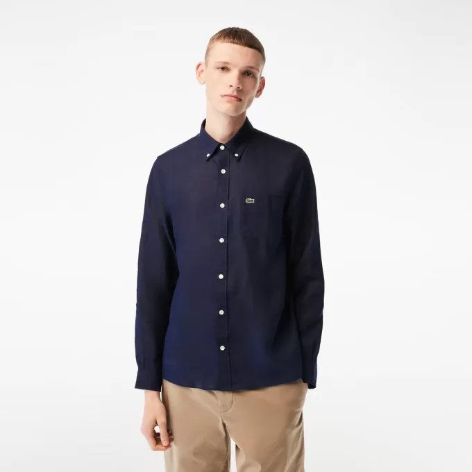 Regular Fit Linen Shirt
