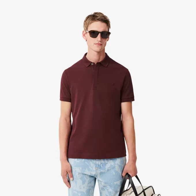 Regular Fit Paris Stretch Piqué Polo Shirt