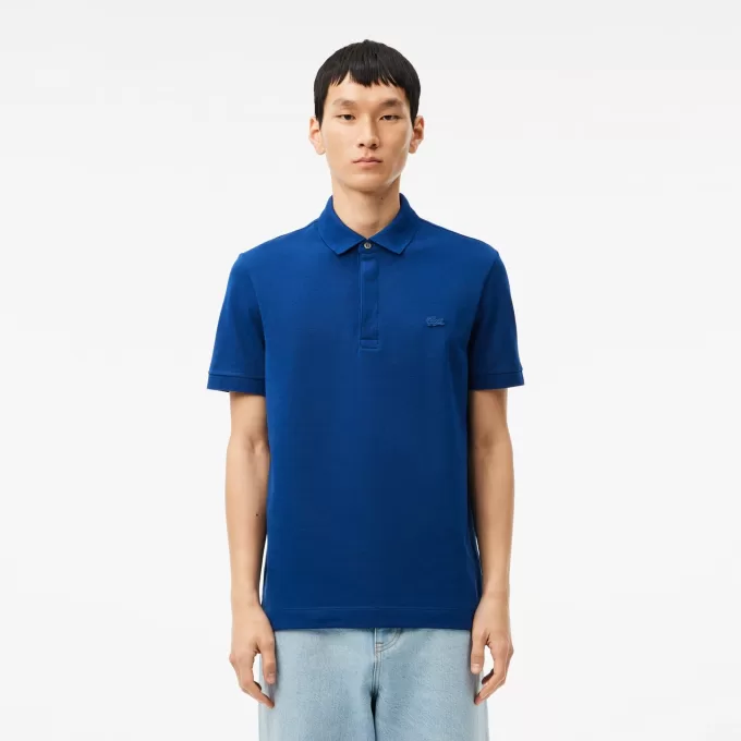 Regular Fit Paris Stretch Piqué Polo Shirt