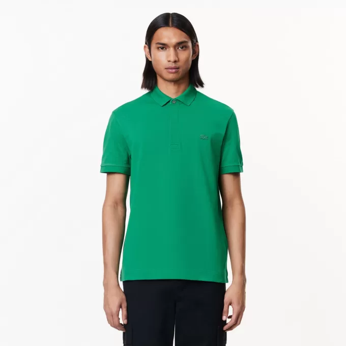 Regular Fit Paris Stretch Piqué Polo Shirt