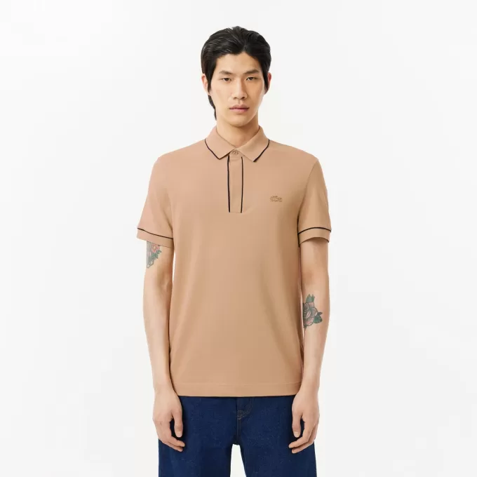 Regular Fit Paris Stretch Piqué Polo Shirt