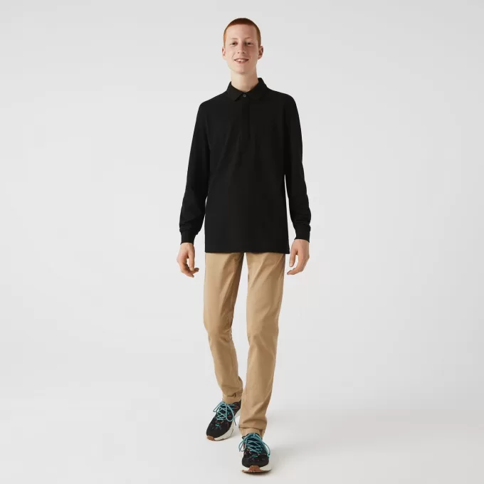Regular Fit Paris Stretch Piqué Polo Shirt