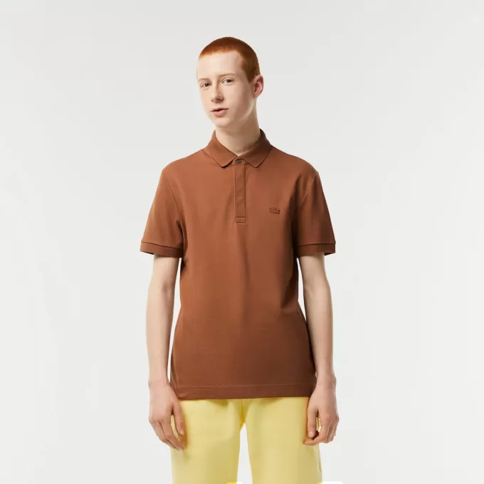 Regular Fit Paris Stretch Piqué Polo Shirt