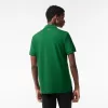 Regular Fit Quilted Crocodile Badge Polo Shirt