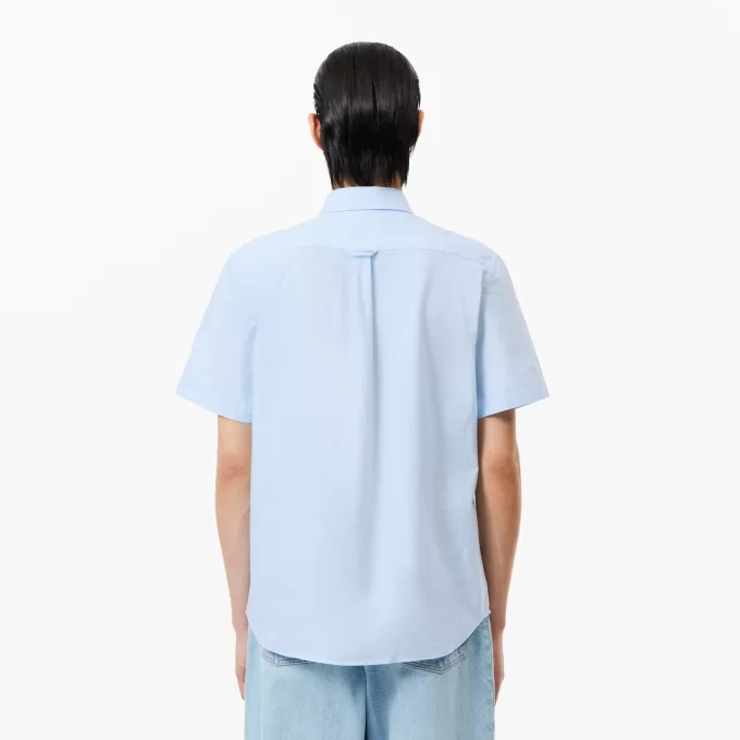 Regular Fit Short Sleeved Oxford Shirt