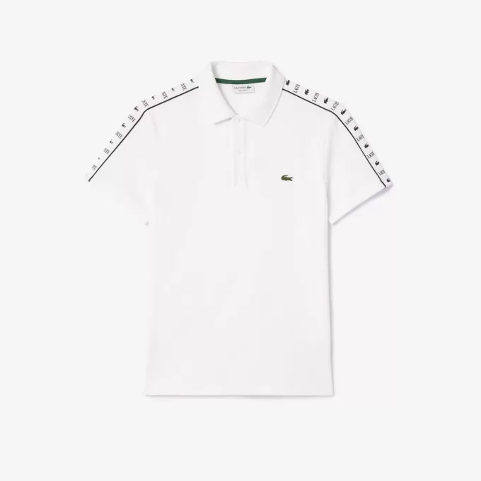 Regular Fit Stretch Mini Piqué Polo Shirt