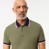 Regular Fit Stretch Piqué Polo Shirt