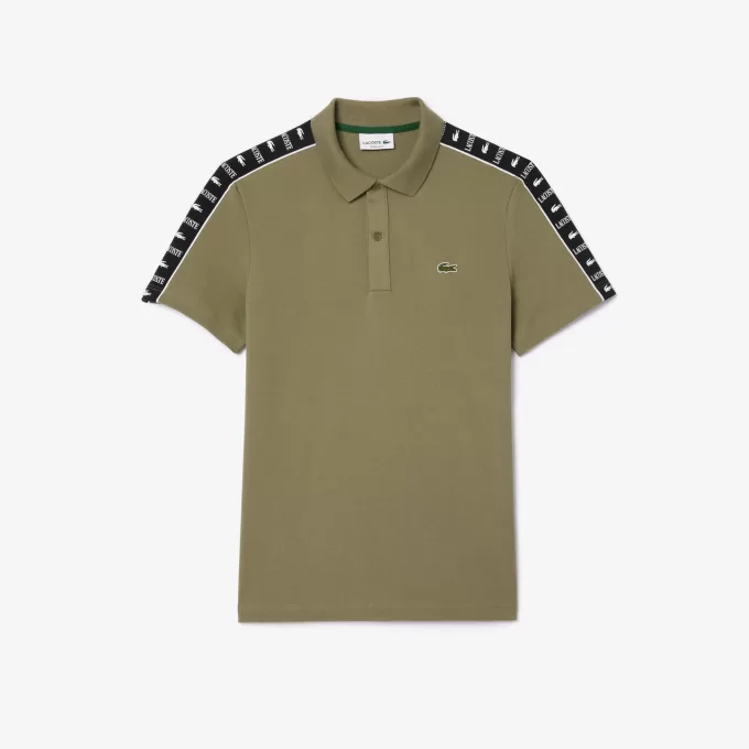 Regular Fit Stretch Piqué Polo Shirt