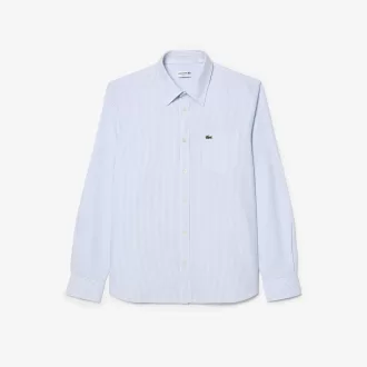 Regular Fit Striped Oxford Pocket Shirt